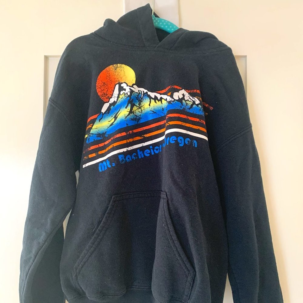 Mt Bachelor  Hoody Sweatshirt, Kids Size 6